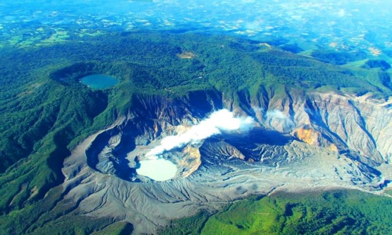 Kostarika - sopka Poas